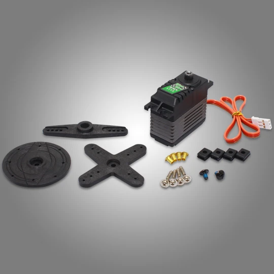 BMS-1715, HV-DIGITAL, CORELESS, TITANIUM GEARS 28.2 Kg / 0.15sec / 7.4V - Image 4