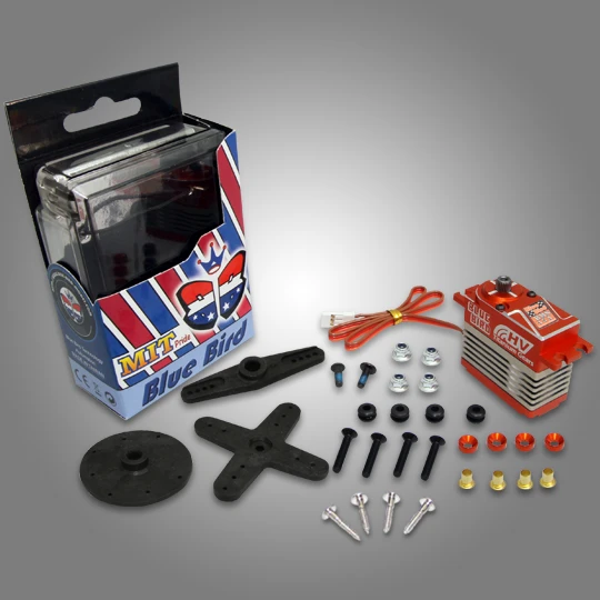 BMS-35A, HV-DIGITAL, HIGH SPEED, CORELESS, TITANIUM GEARS 35.5kg/493oz 0.14 @7.4V - Image 2