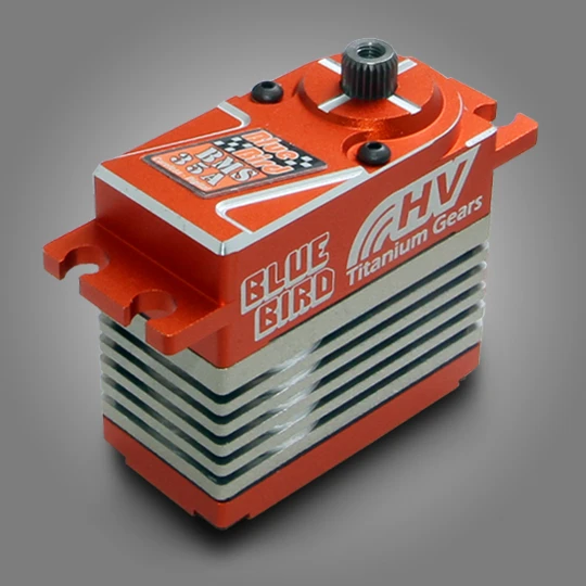 BMS-35A, HV-DIGITAL, HIGH SPEED, CORELESS, TITANIUM GEARS 35.5kg/493oz 0.14 @7.4V