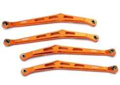 Integy C24746ORANGE Upper Suspension Links Wraith (4)