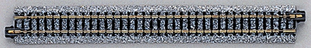 Kato Straight Roadbed Track Section - Unitrack -- 9-3/4" 24.8cm Pkg(4) - N