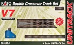 Kato Unitrack V7 Set -- Double Crossover Track Set - N
